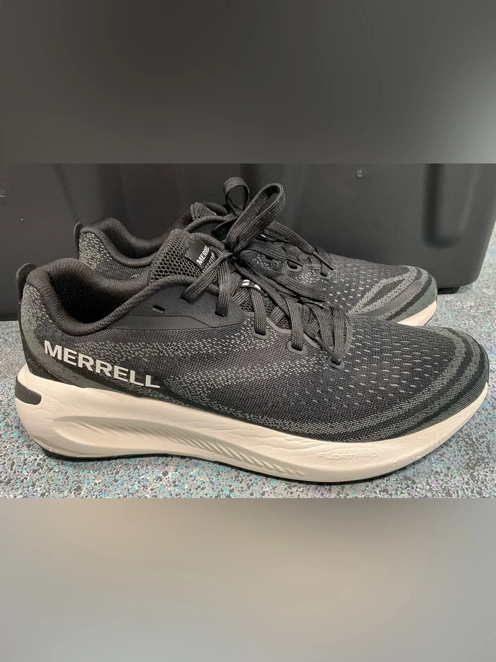 Merrell Men's Black and White Athletic Running Sneakers Size 11